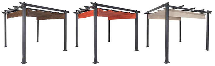 The Top 6 Portable Pergola Kits For 2019 And Why Coolaroo Constantine Pergola In 3 Colors
