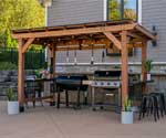 XL Grilling Gazebo Pergola