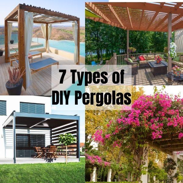 7 Types of DIY Pergolas